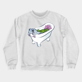 Froggy Bath Time Crewneck Sweatshirt